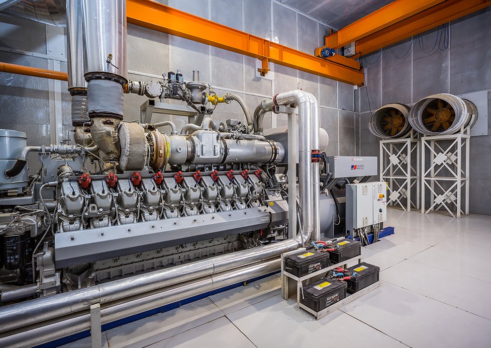 Construction of a small scale power plant of 3 megawatts in Sepad